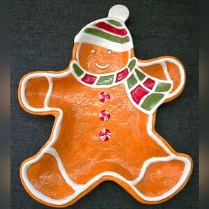 Gingerbread Platter Dish